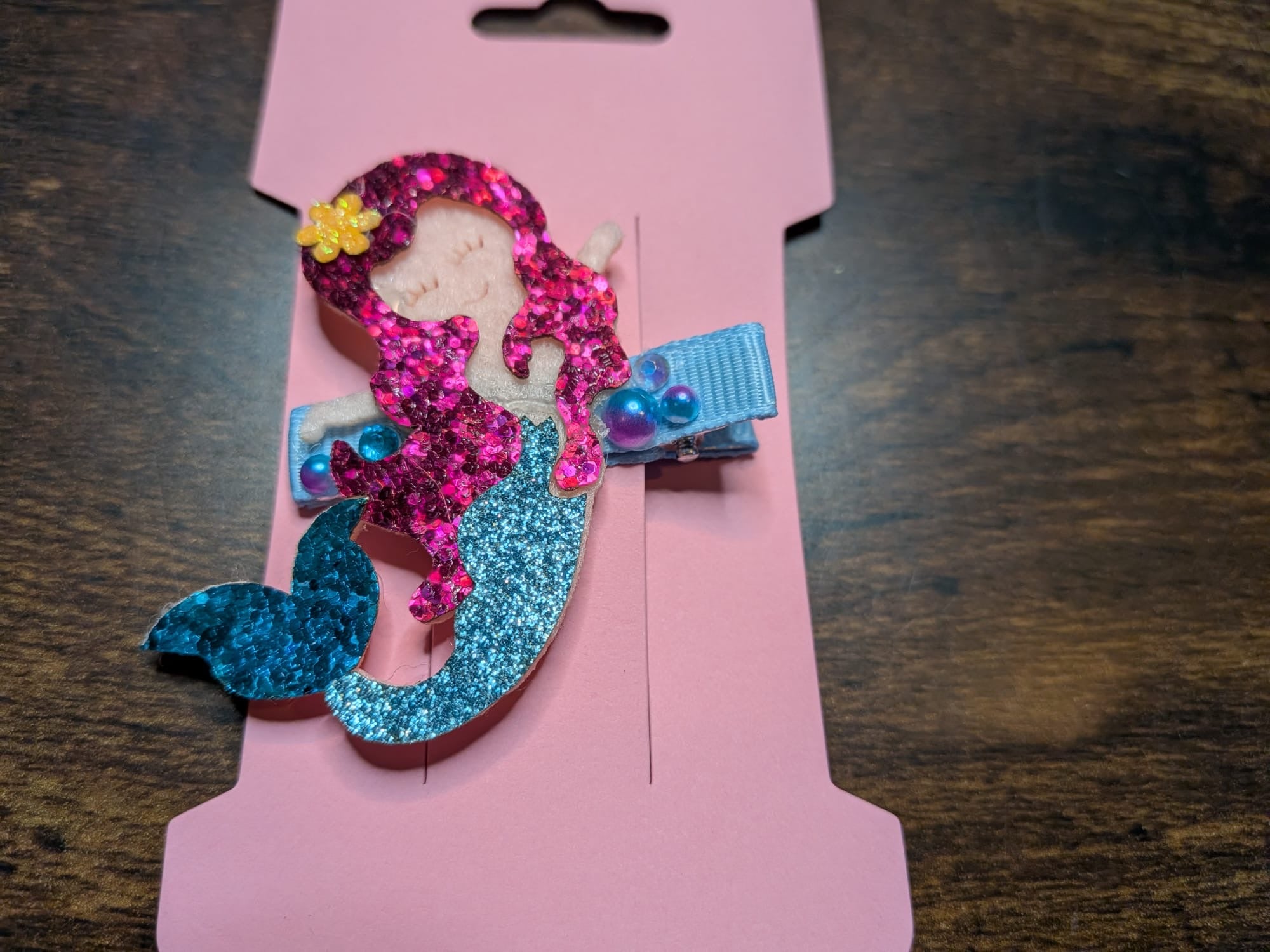 Pink and Blue Mermaid